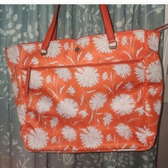 🍁🍂NWOT XL  KATE SPADE JAE WILD BLOSSOM TOTЕ - Picture 4 of 8